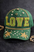 BOLD Love Emerald Statement Hat