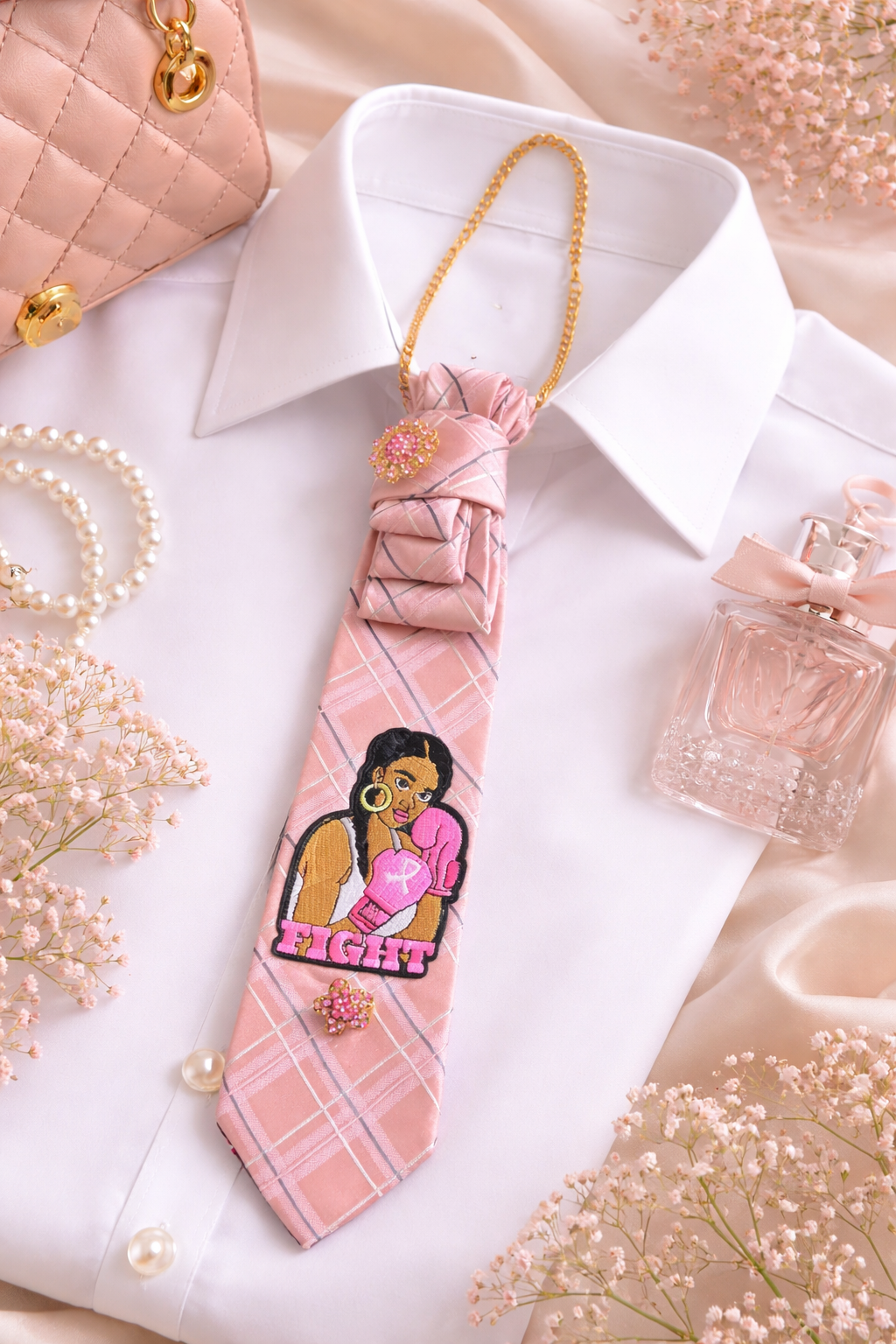 Soft Strength: Fight Necklace Tie